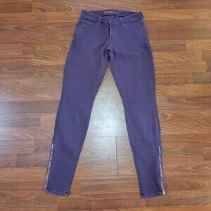 Agave Denim Jeans Slim Jegging Size 27 New Purple